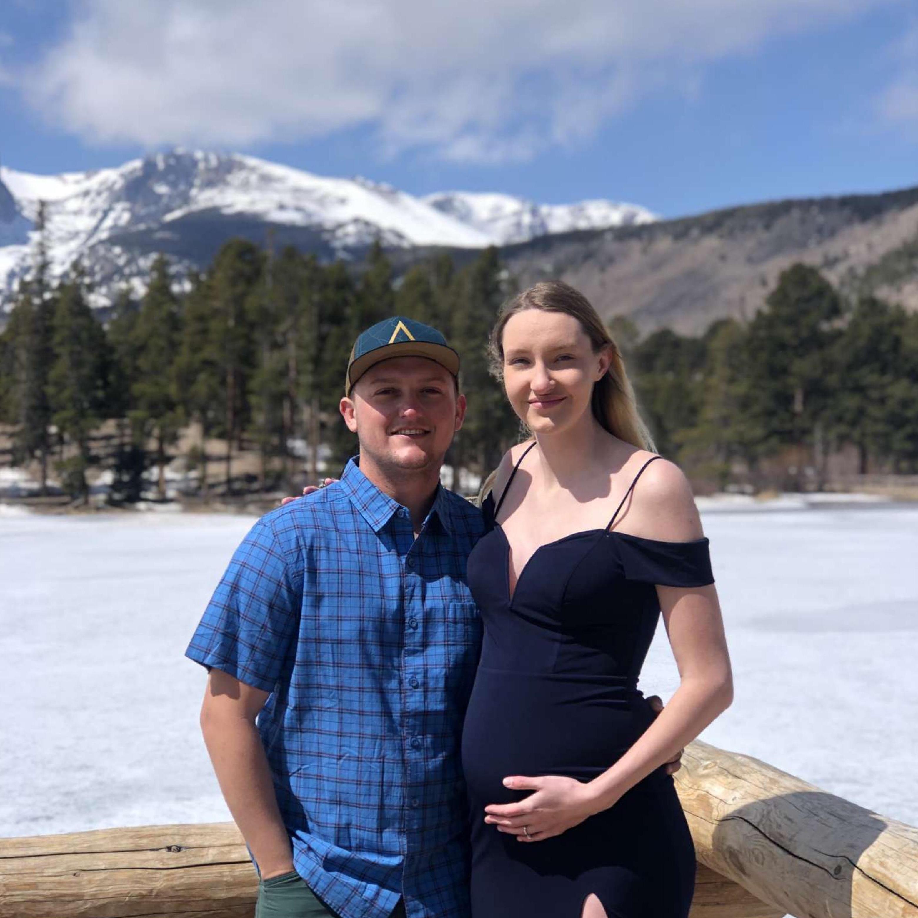 Our last pictures back home in RMNP before one last deployment and the arrival of our son.