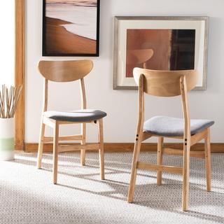 Lucca Retro Dining Chair with Cushion, Set of 2