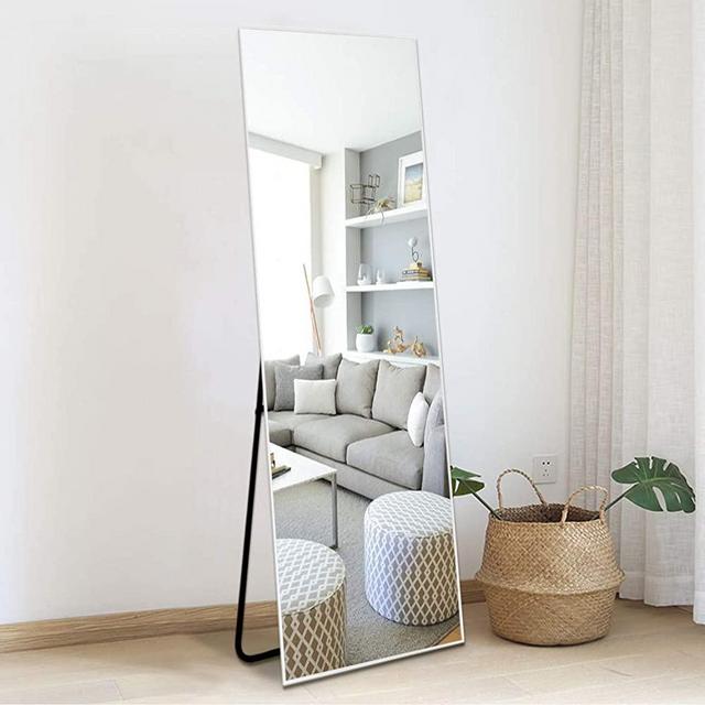 MIRUO VDJJ01113AAGN-3A Full Length Mirror, 59" x 20", White