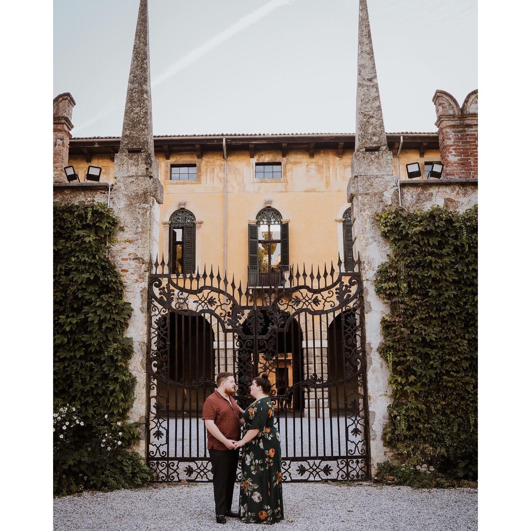 Giardino Giusti, Verona, Italy. September, 18th, 2022. Where we got engaged!