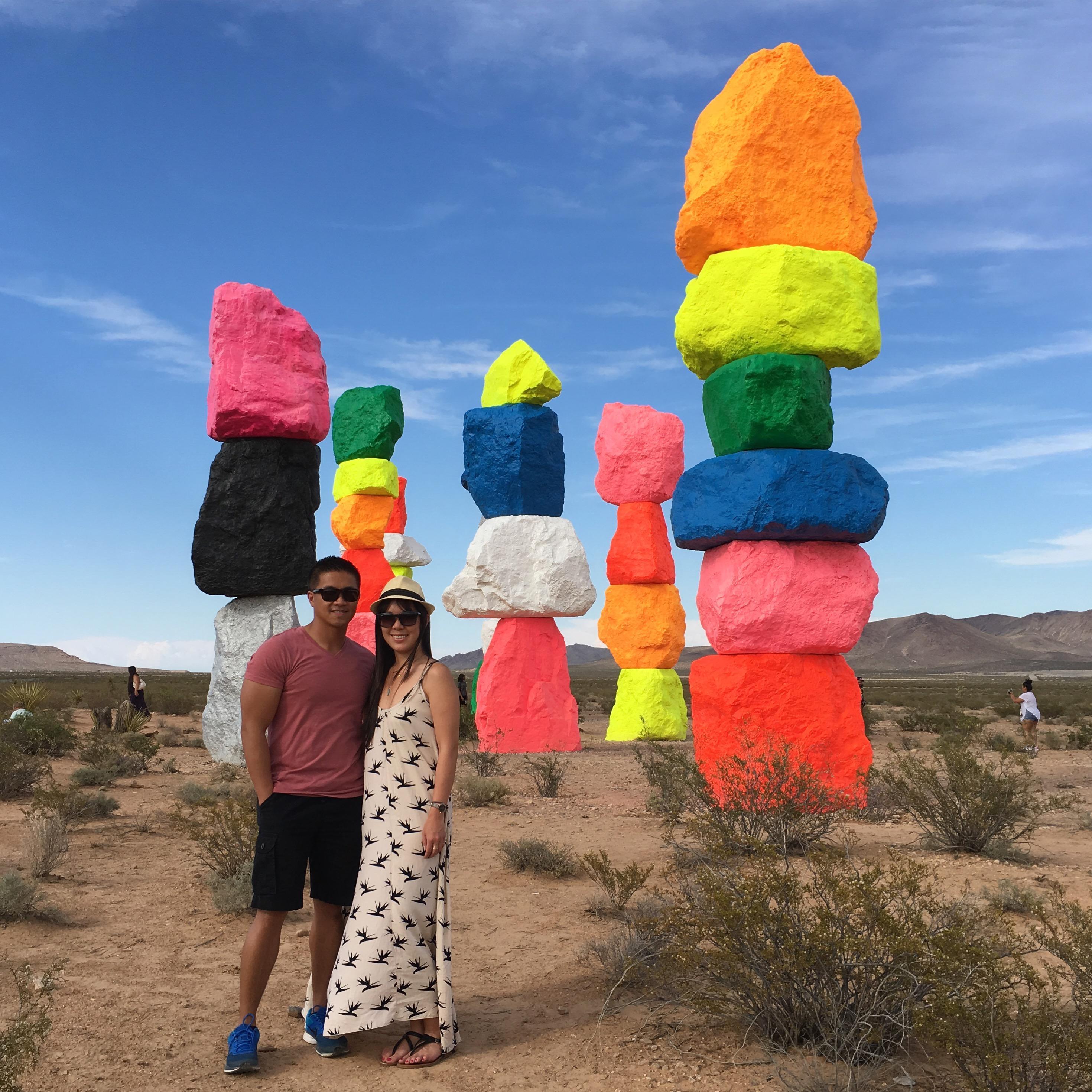 Seven Magic Mountains, Nevada