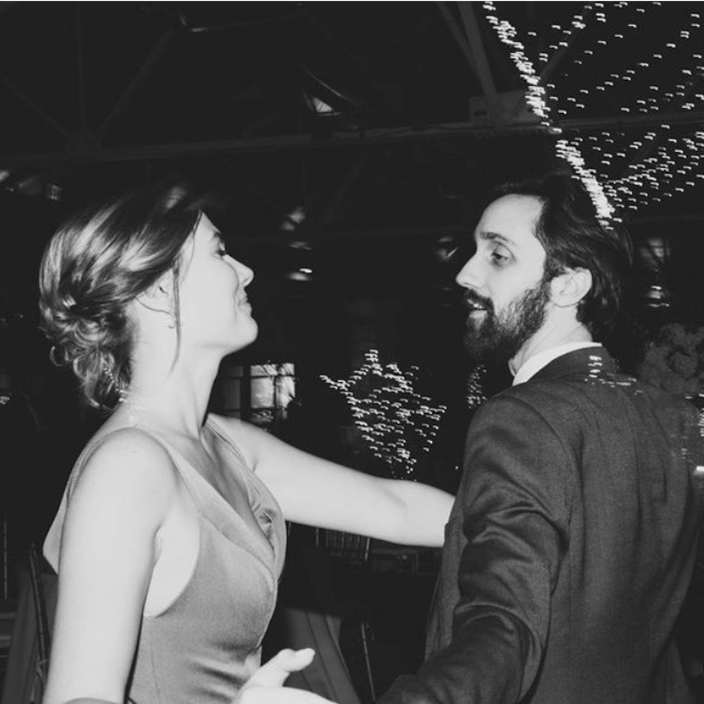 Dancing at a friend's wedding 2019
