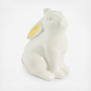 Martha Stewart Collection - English Garden Gold-Tone Ear Rabbit Figurine
