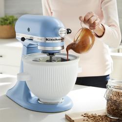 KitchenAid Bundle! KitchenAid mixer, two Stainless Steel bowls + FREE Ice  Cream maker. We only have Watermelon and Ice Blue left. We will not be  getting, By Dish n That