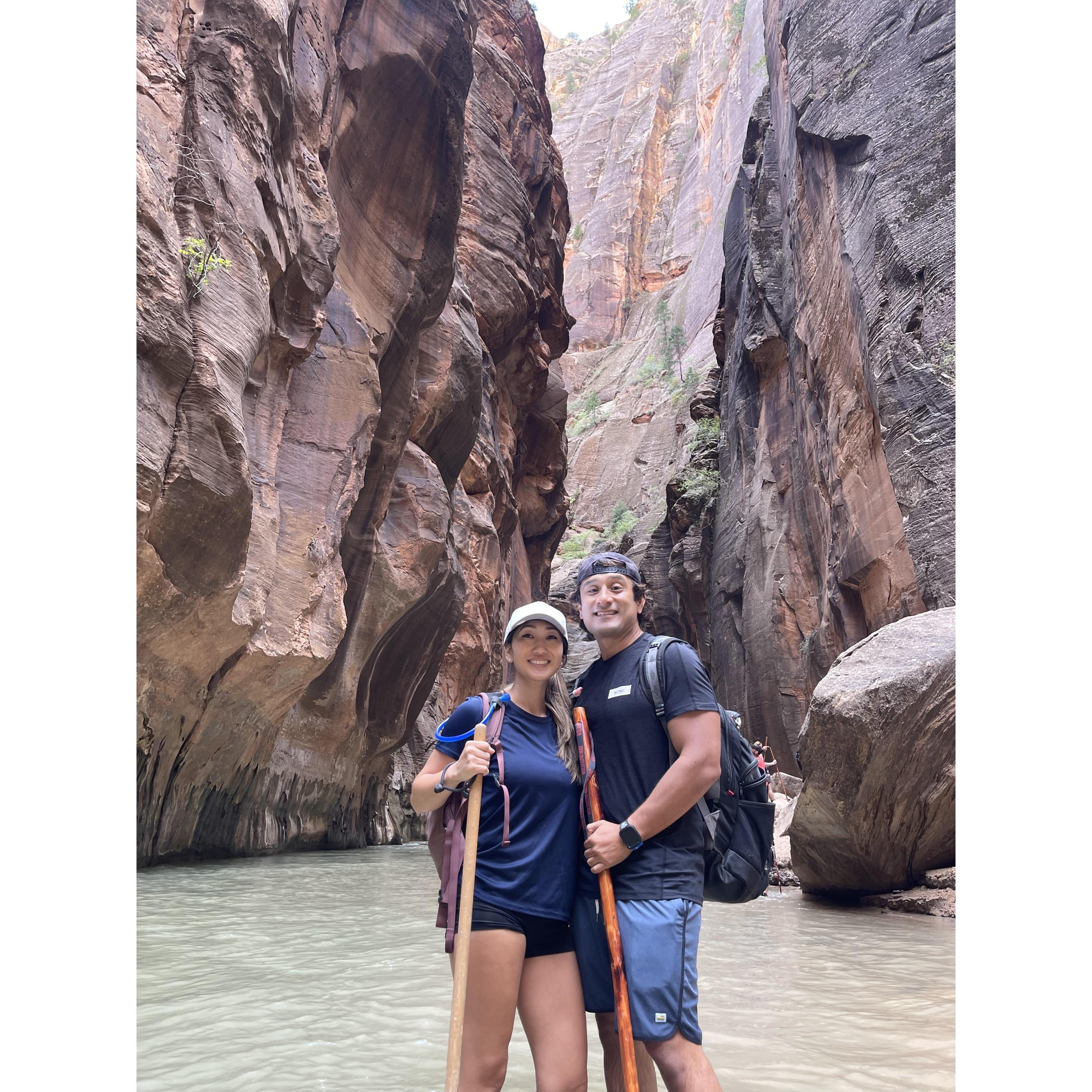 Wading through the Narrows