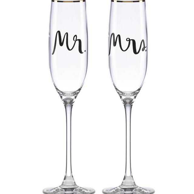 kate spade new yorkBridal Party Flutes, Pair