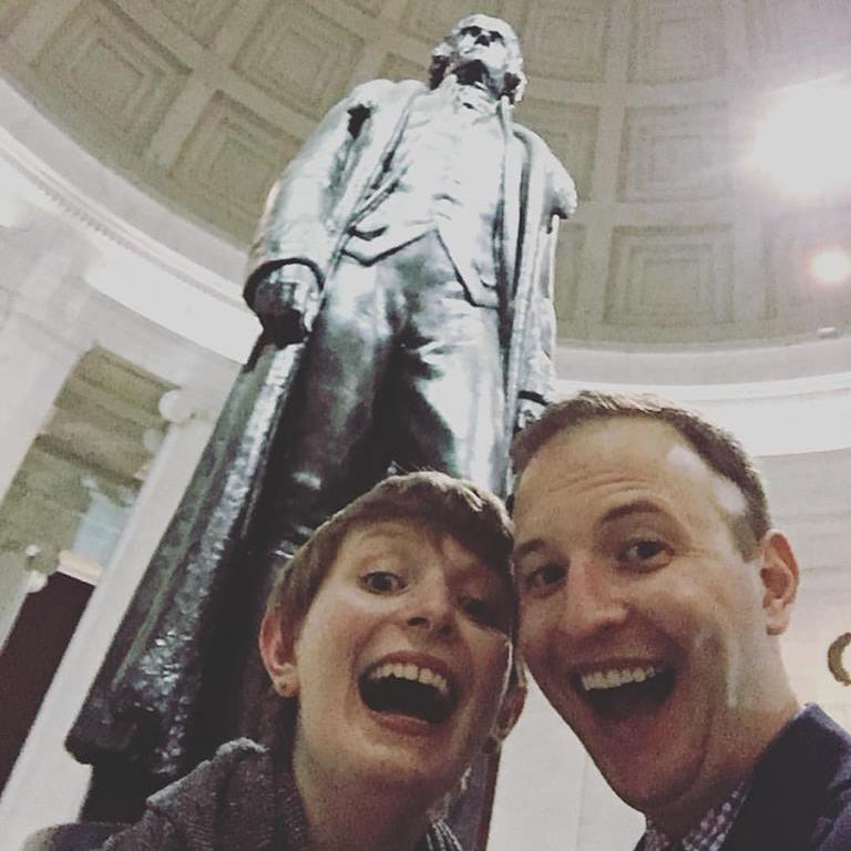 Richard and Juli in Washington, DC