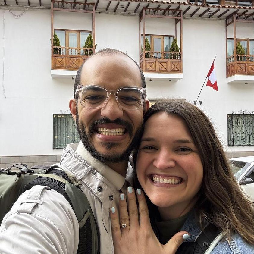 Freshly engaged!