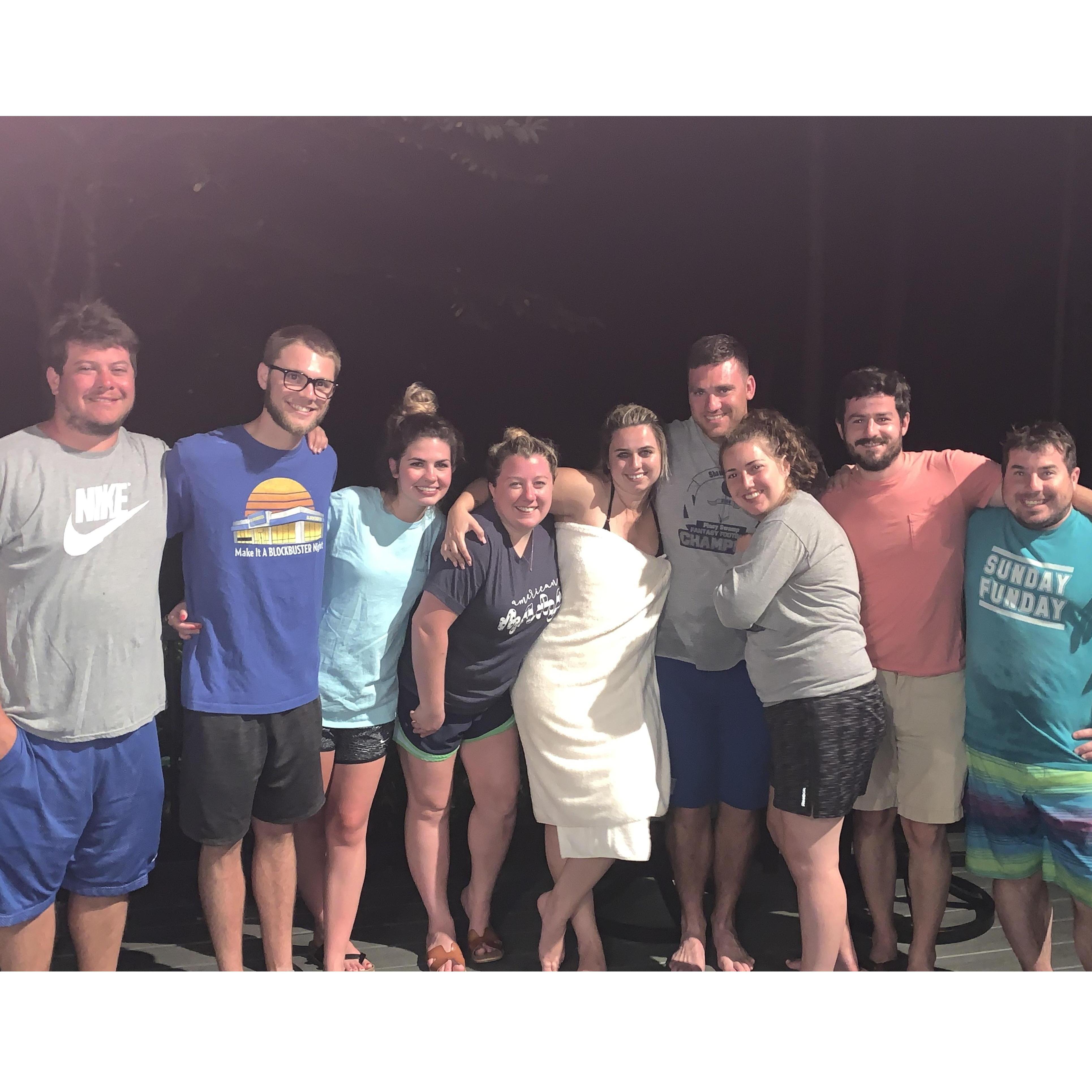 Our last weekend with our friends in the Carolina's at Lake Norman.