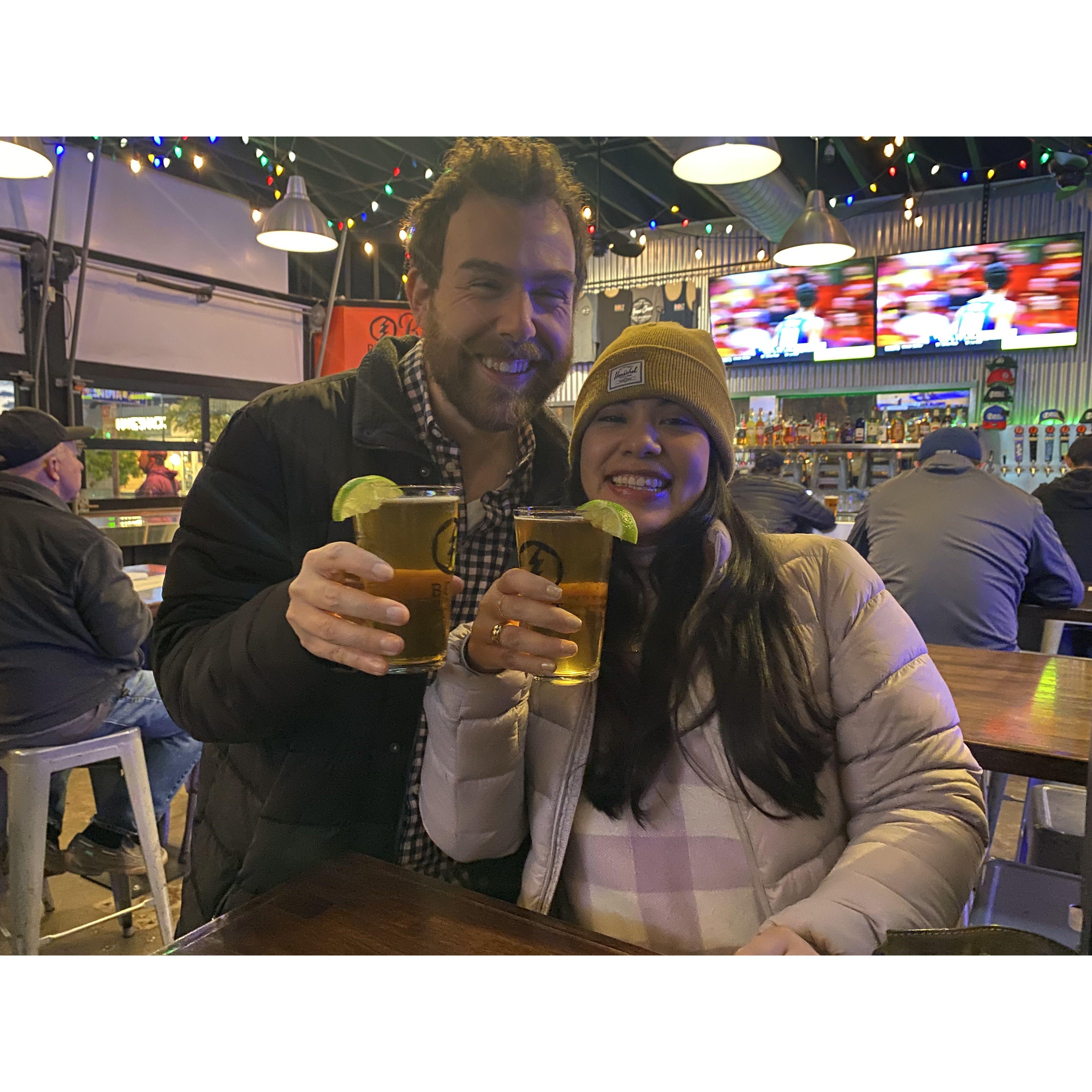 I knew I found the one when we crushed the history trivia rounds!