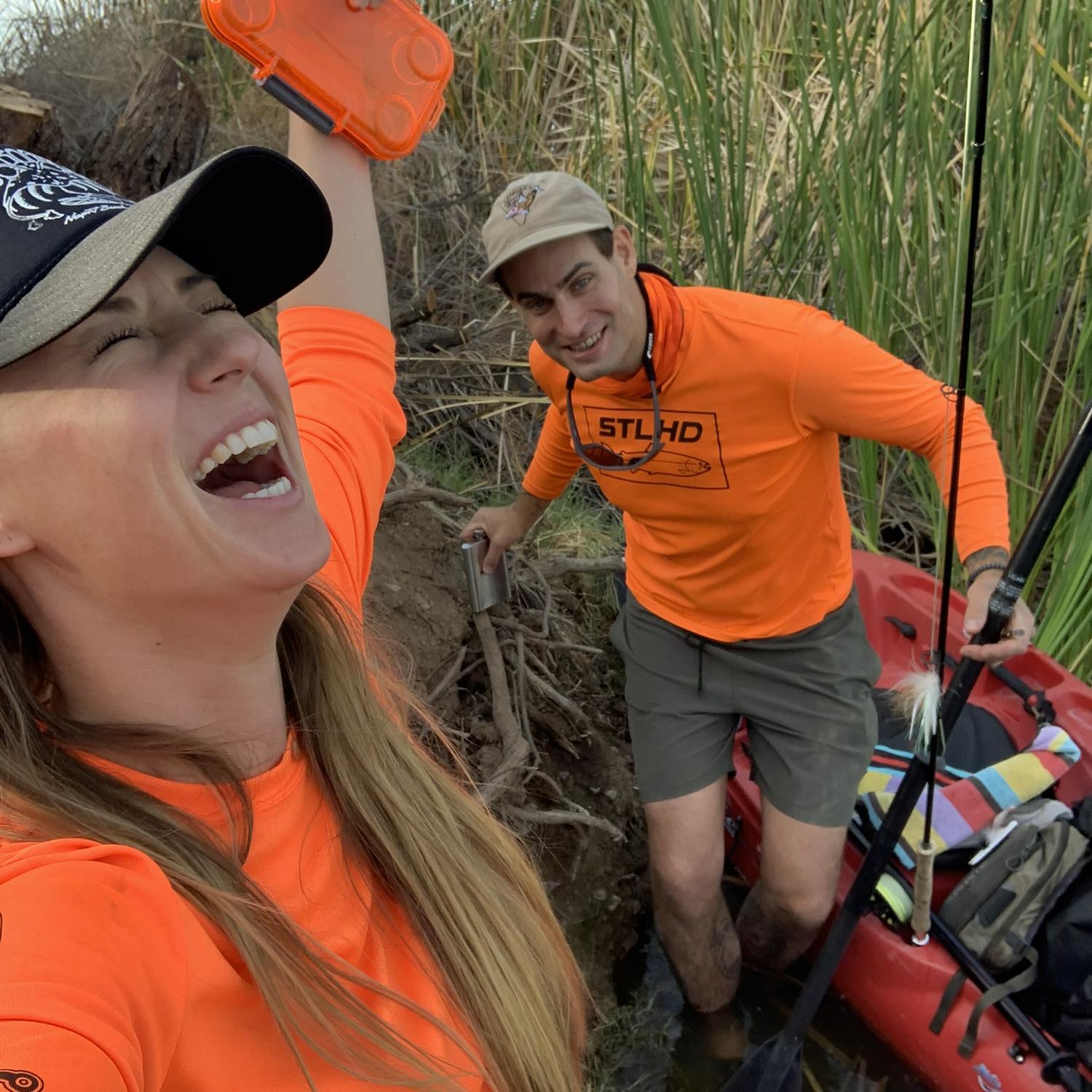 Our mutual love for the water and nature made it easy to enjoy every minute on the lake! Although there was a bit of a learning curve when it came to bass fishing for Luke! Iykyk