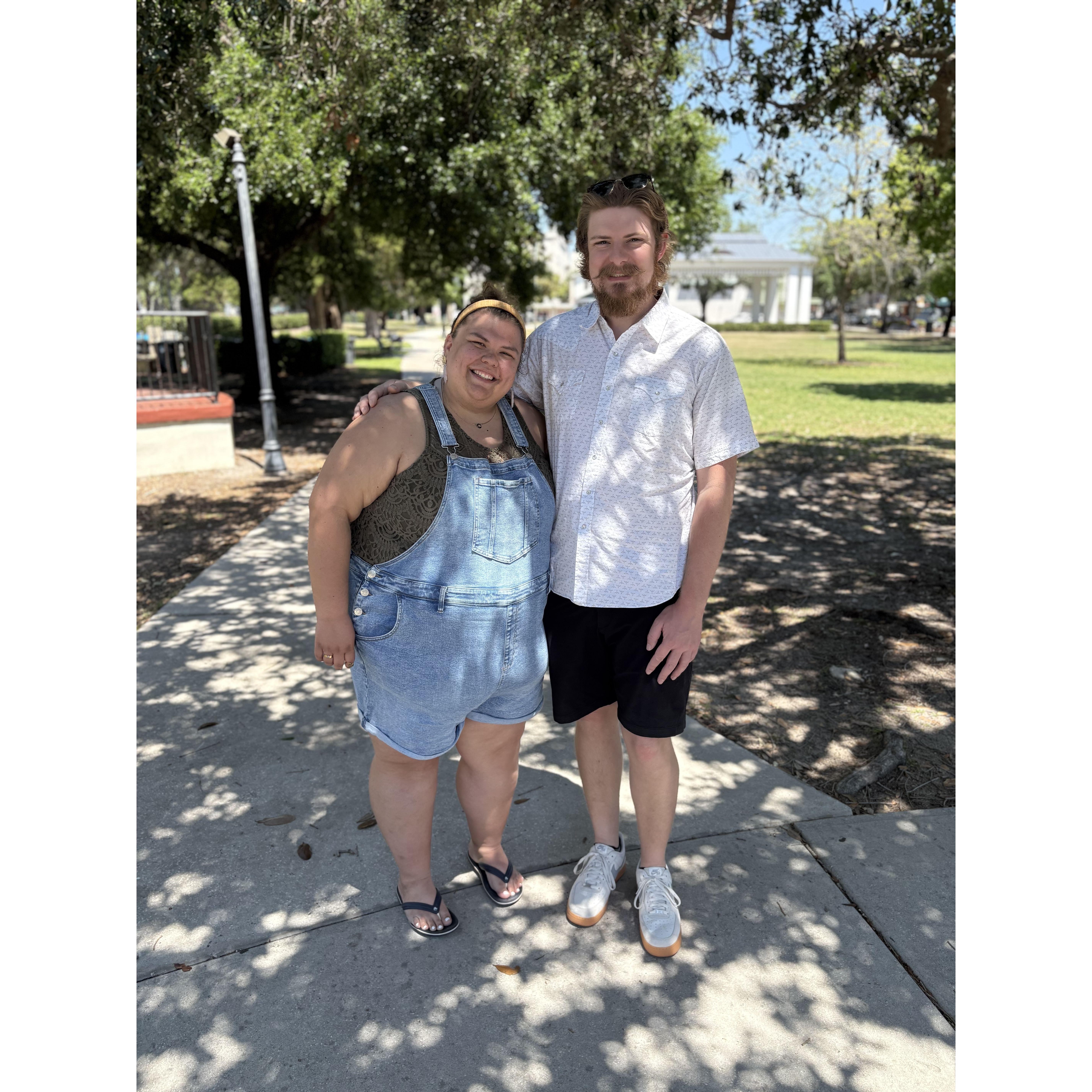 We traveled to FL for Paige's niece's first birthday in April 2025 and learned a lot traveling together the first time