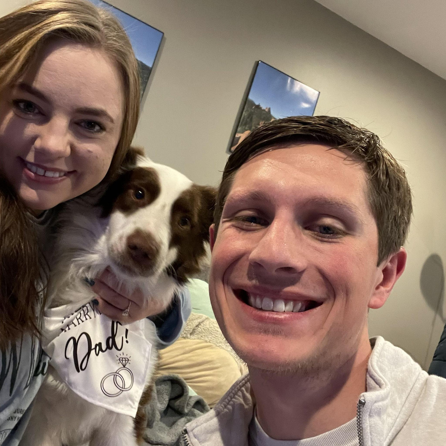 The day we got engaged!