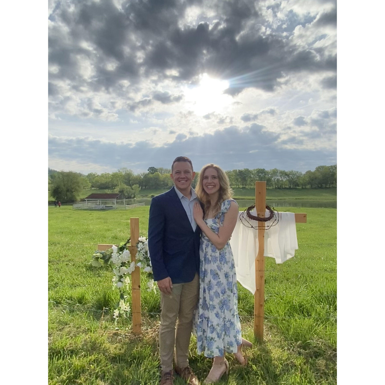 Easter in Nashville (Kayley was secretly convinced Vincent was gonna propose that day)!