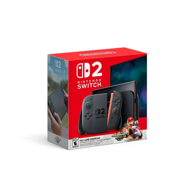 Nintendo Switch 2 Console + Mario Kart World Bundle