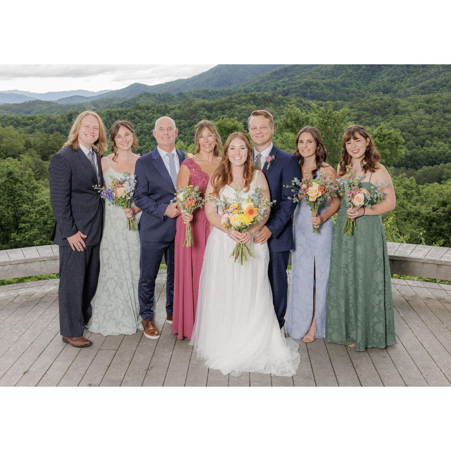 Misty and Andrew's Wedding in Bryson City, NC