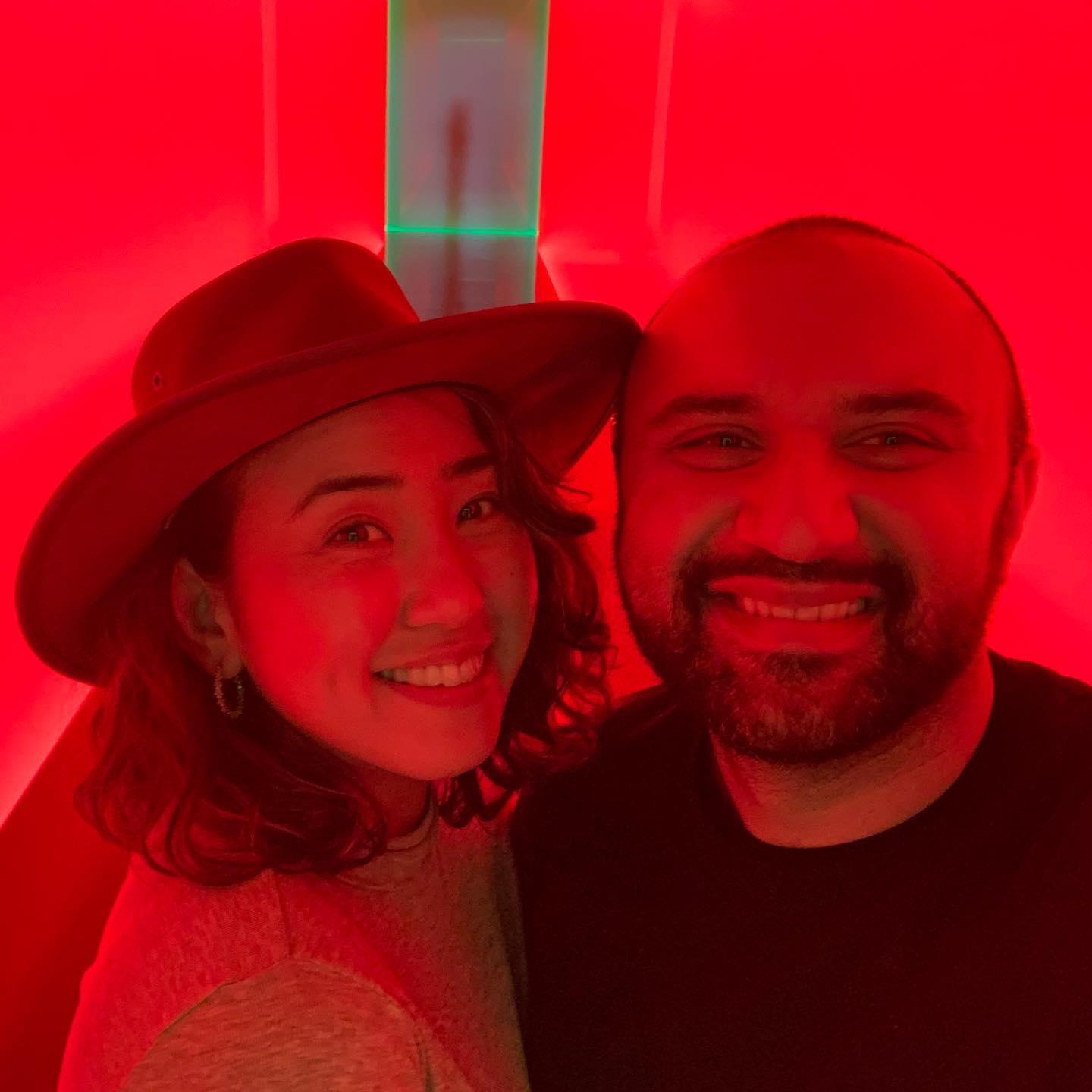 When we tried to be cultural by visiting an art museum in Tasmania 🖼️