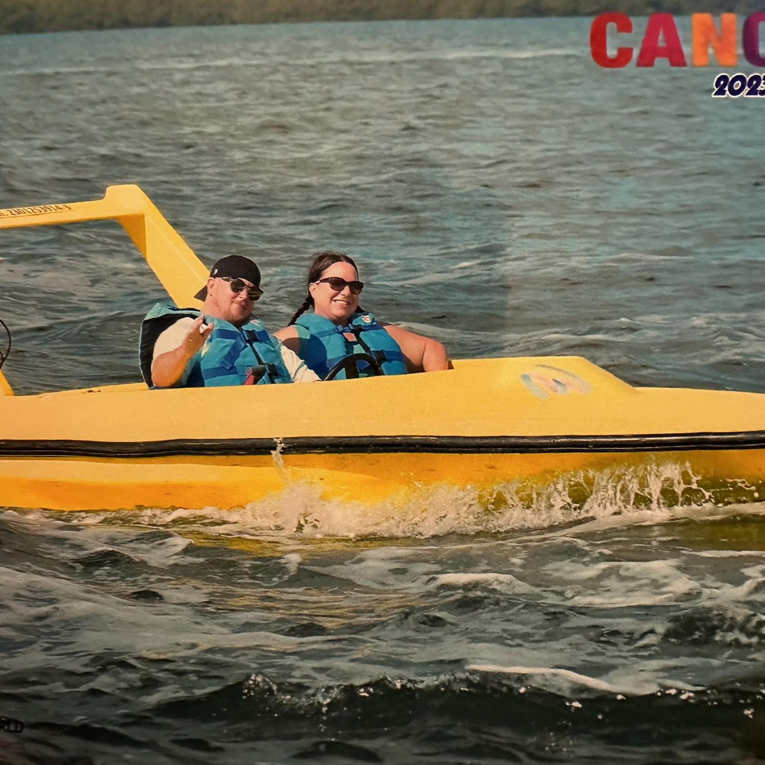 Jungle cruise and snorkeling in Cancun, some of the clearest blue water