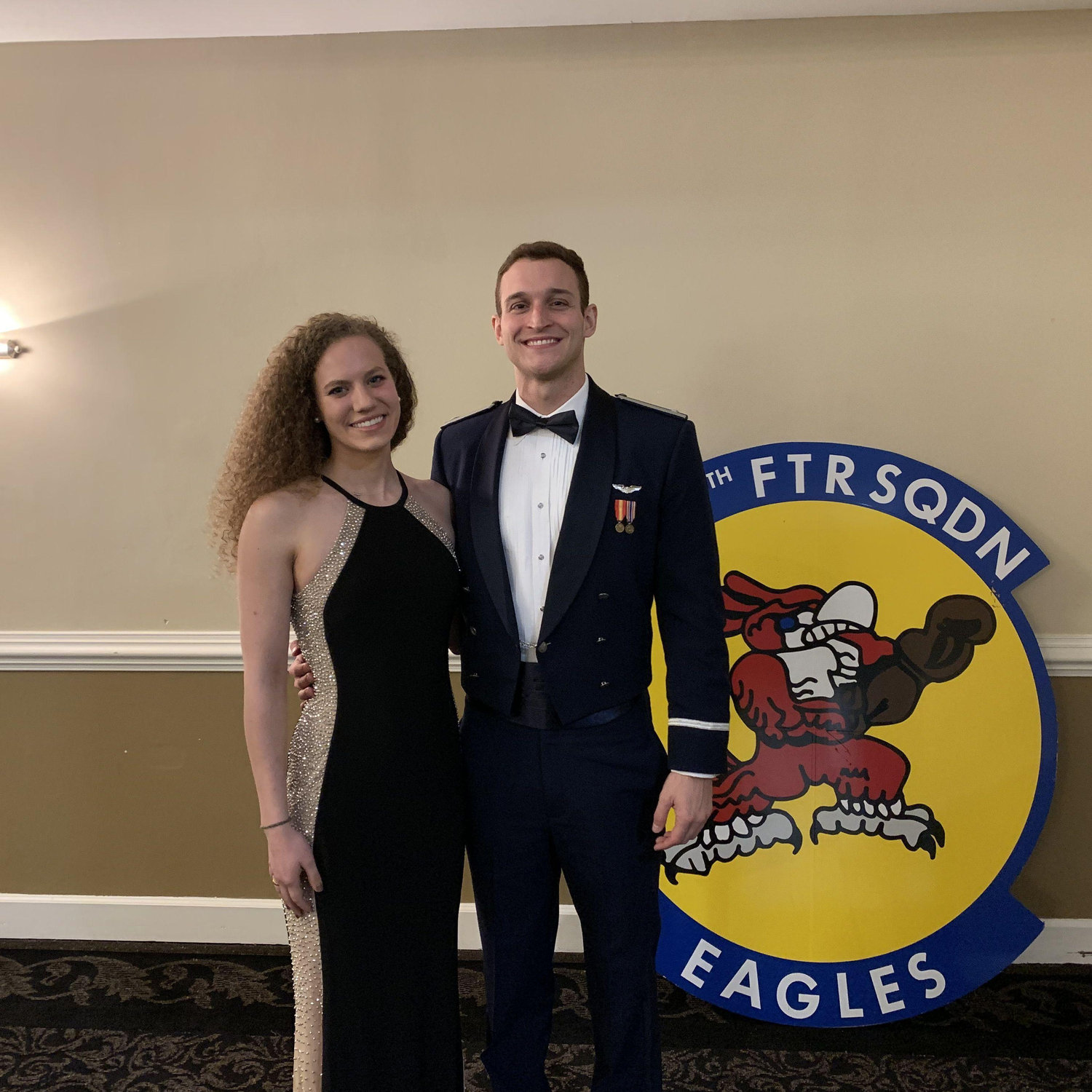 Sebastian's B course graduation, Seymour Johnson AFB, NC, 2019
