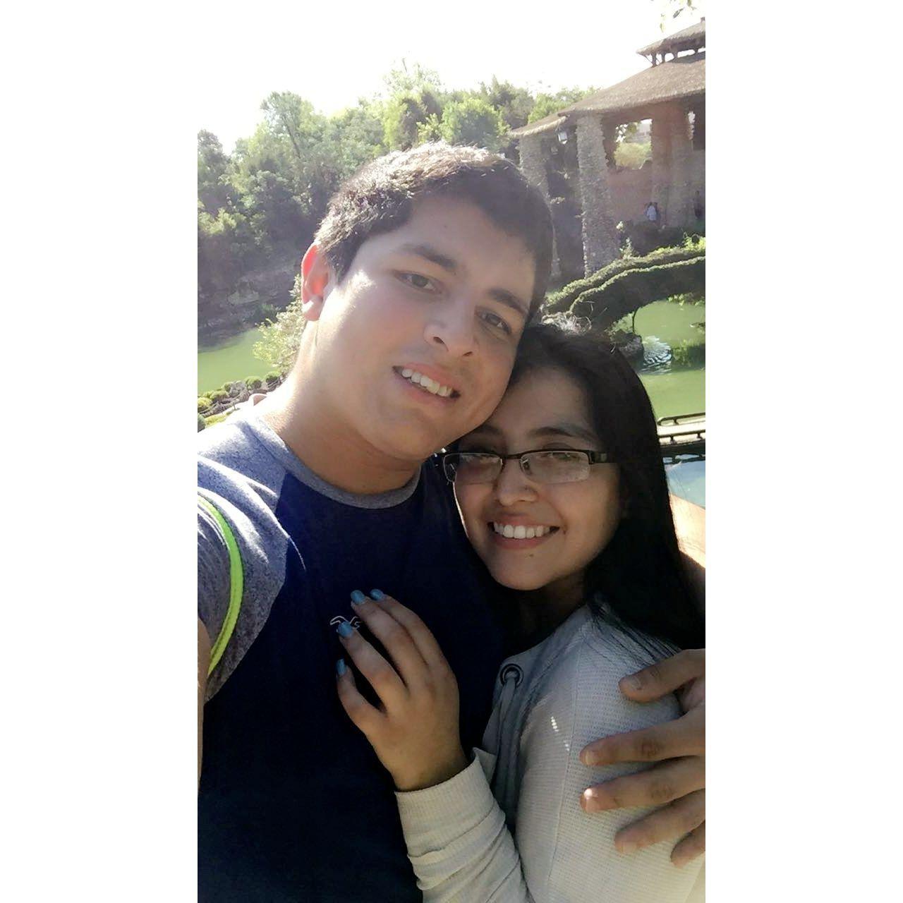 Our first trip together. San Antonio, TX