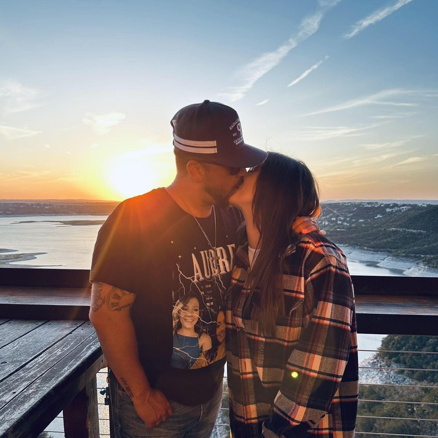 One of our favorite pictures together & Jon's favorite t-shirt ever!