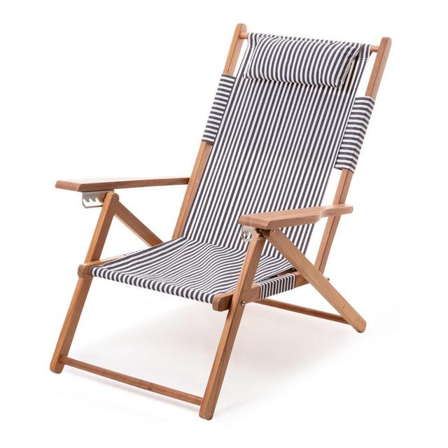 The Tommy Chair - Lauren's Navy Stripe