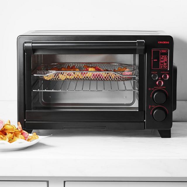 CRUXGG NEFI 6-Slice Digital Toaster Oven with Air Frying