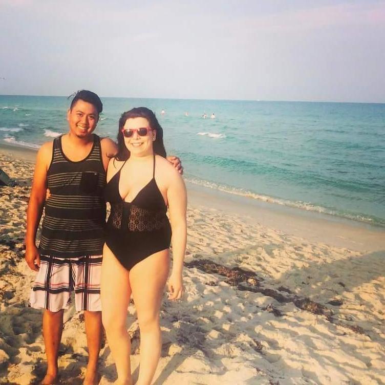 Our first trip together! Miami in February of 2017.... 6 weeks after knowing each other.