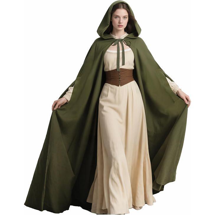the cloak would look nice over a proper dress