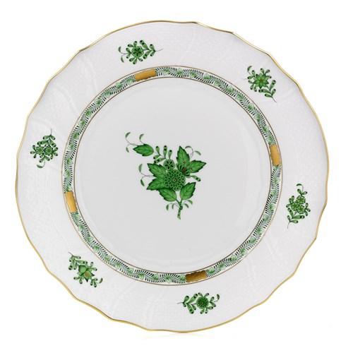 Herend Chinese Bouquet Green Cream Soup Stand