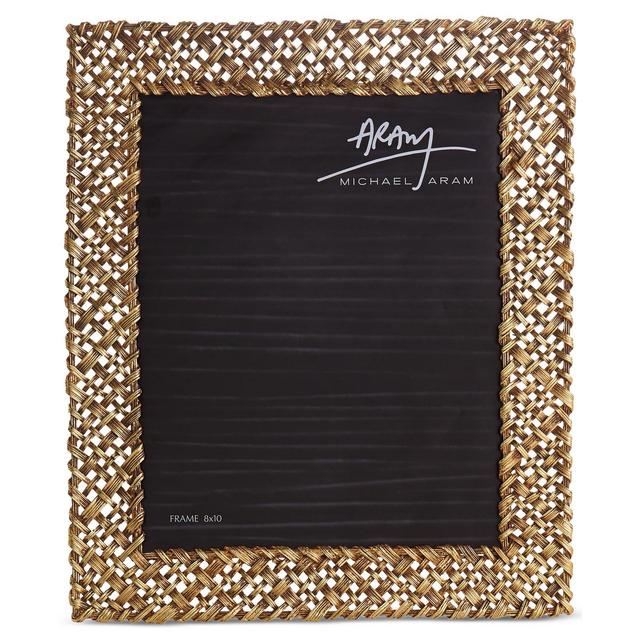 Michael Aram Antique Gold-Tone 8" x 10" Palm Frame