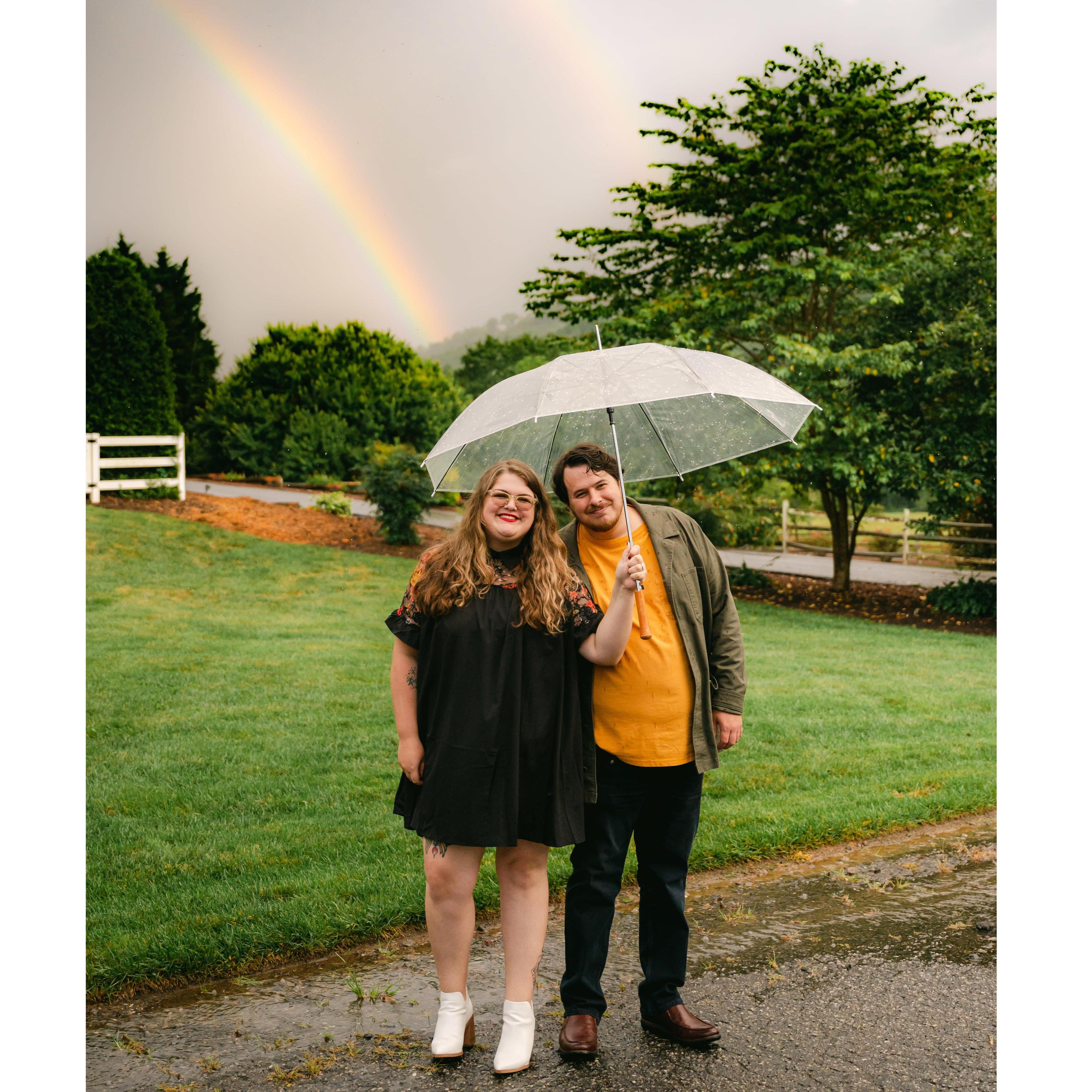 DOUBLE RAINBOW OMG