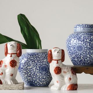 Stoneware Ginger Jar