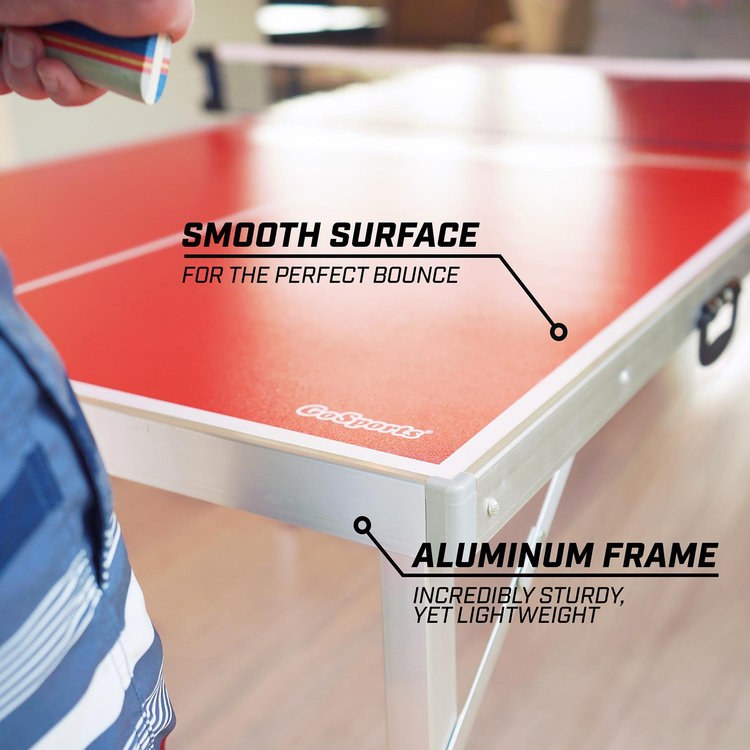 GoSports, 8-Piece Table Tennis Game Set | Zola