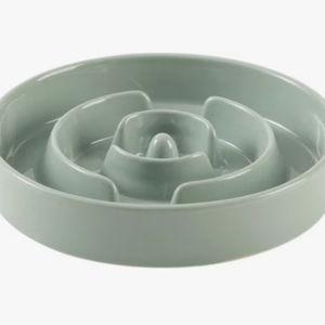 Havniva Ceramic Anti-Gulping Slow Feeder Dog Bowl