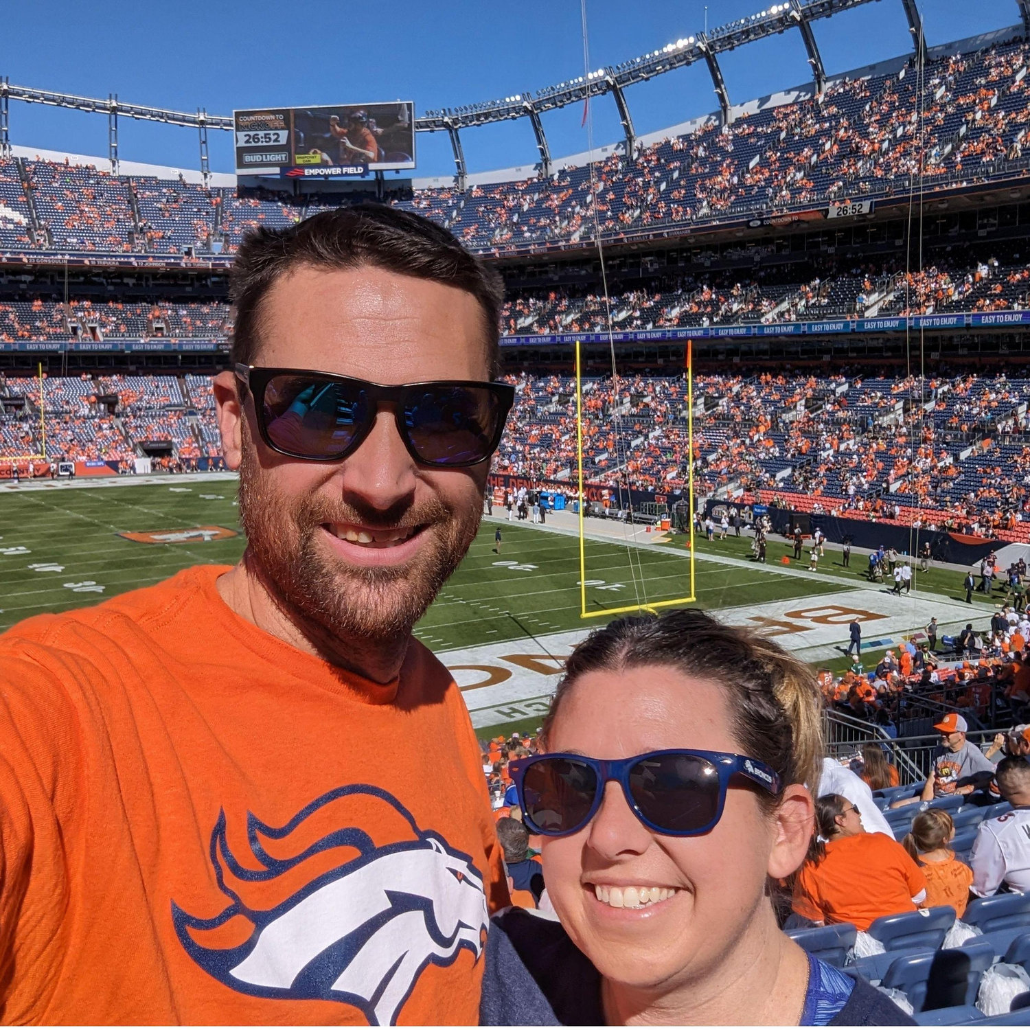 Enjoying Harold's Broncos