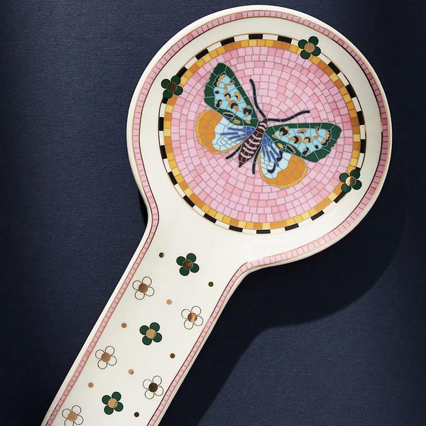 Bistro Garden Tile Spoon Rest