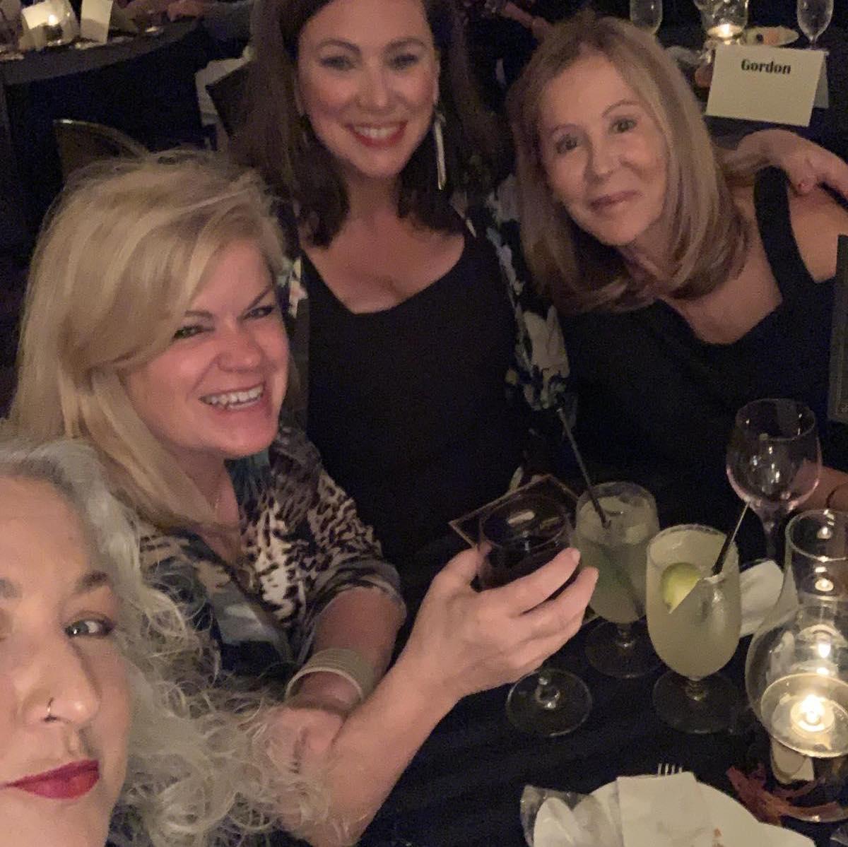Camille with Besties Tracy, Jude & Rosie