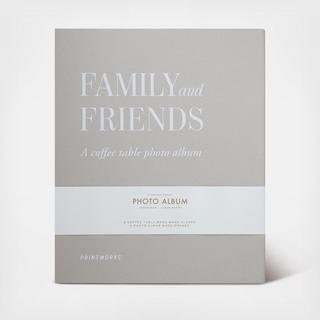 Family & Friends Coffee Table Photo Album