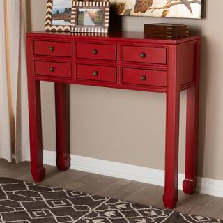 Pomme 6-Drawer Console Table