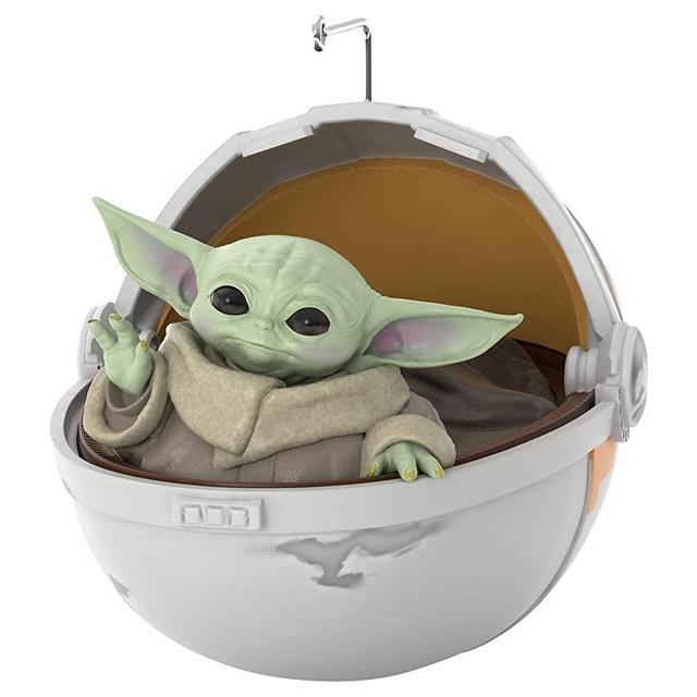 Hallmark Keepsake Christmas Ornament 2020, Star Wars: The Mandalorian The Child in Hovering Pram