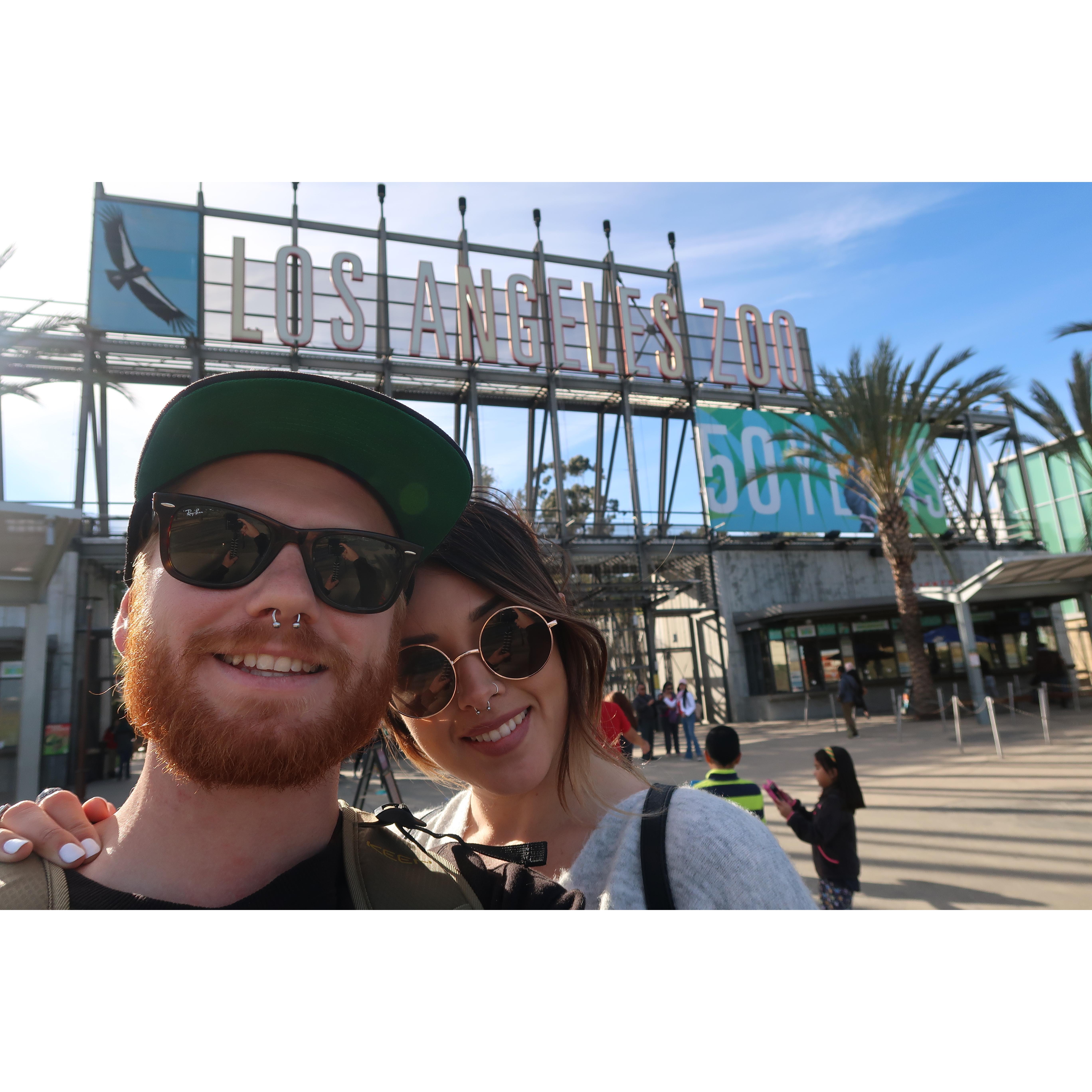 We love animals and what a better place to go than the LA Zoo