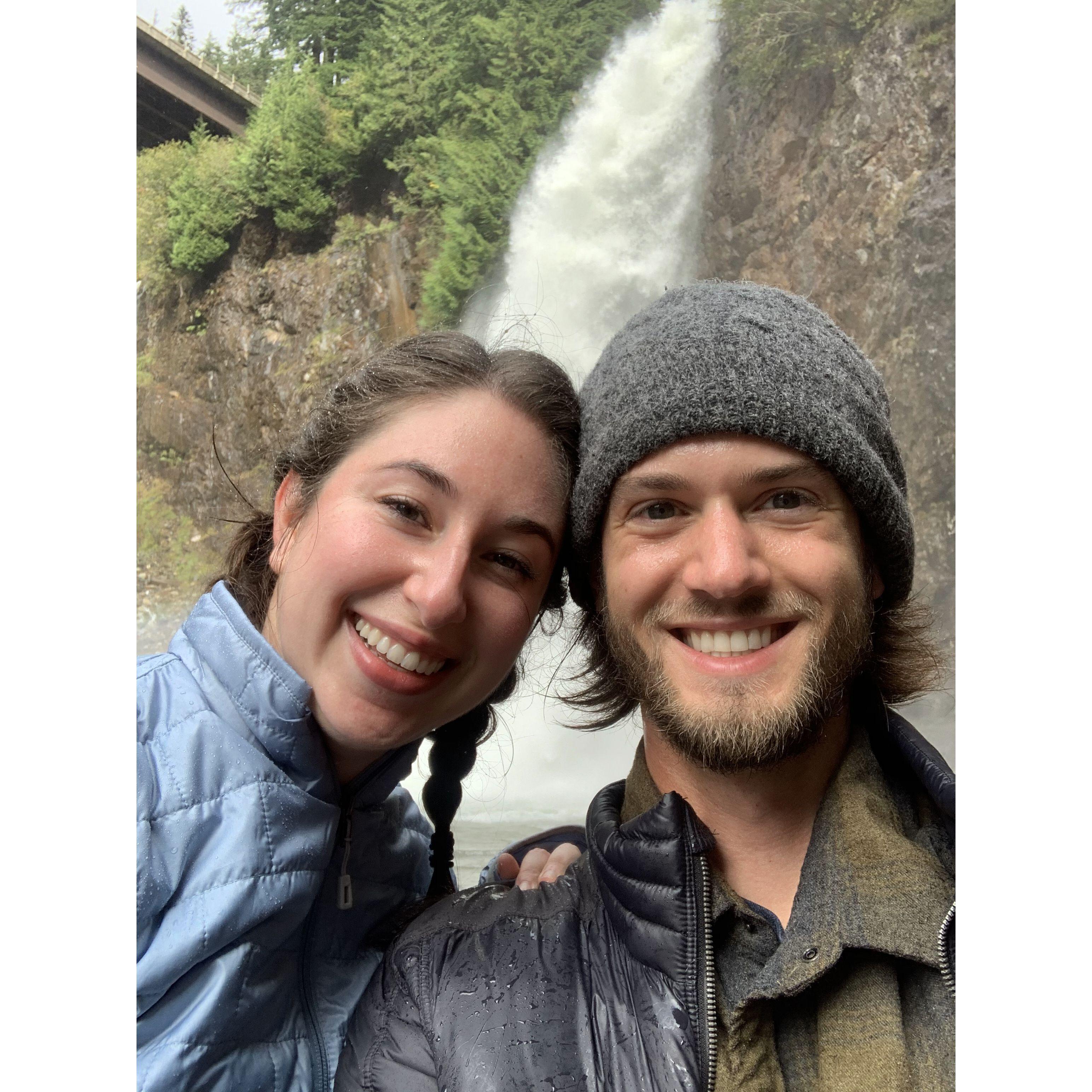 Franklin Falls in October 2020