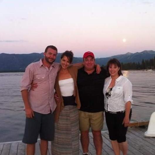 First family vacation together in Lake Tahoe, 2014