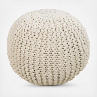 Woven Pouf