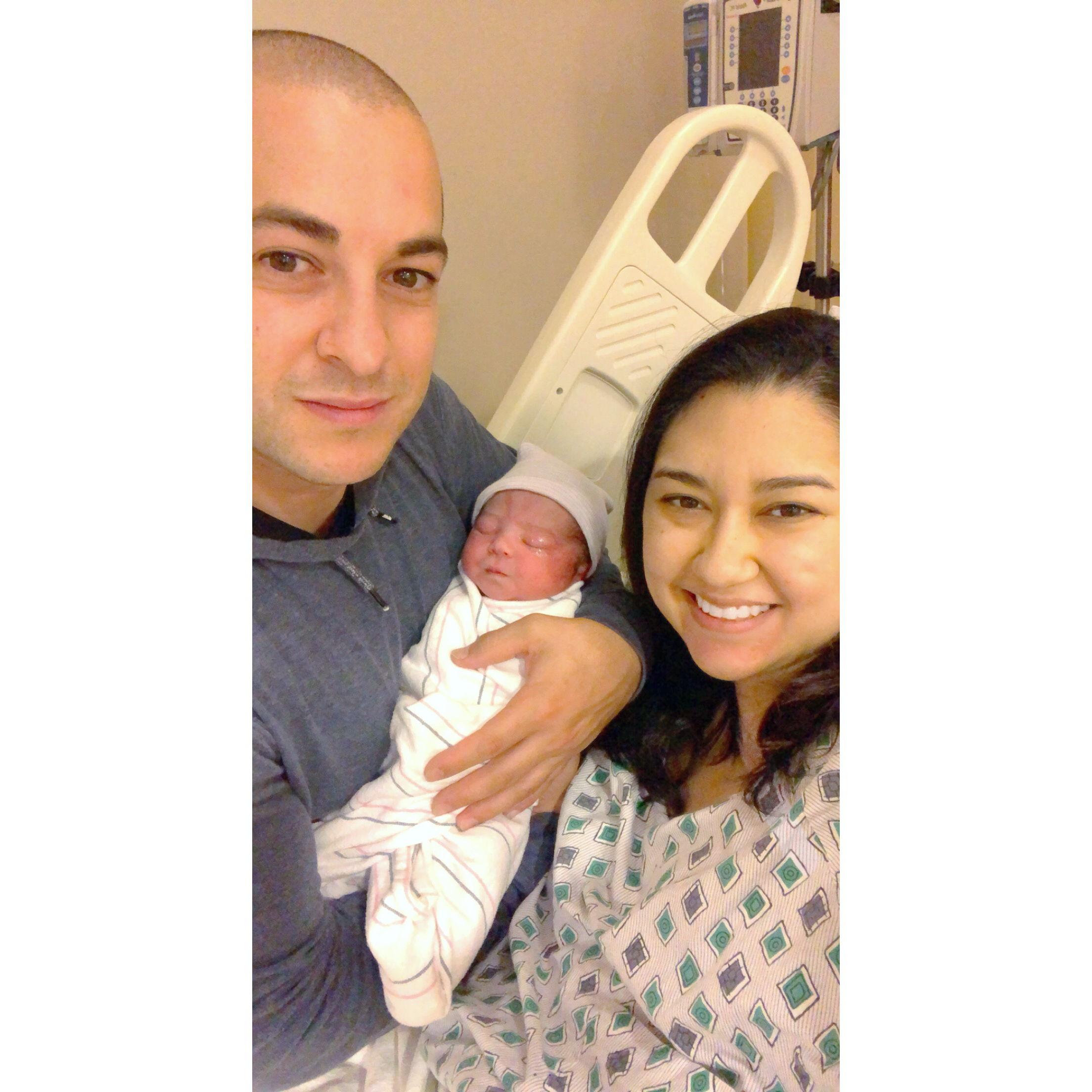 The day our miracle baby, Ulysses, was born