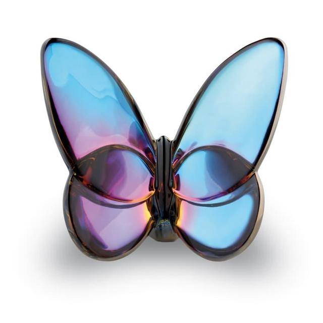 "Lucky" Butterfly, Blue Iridescent