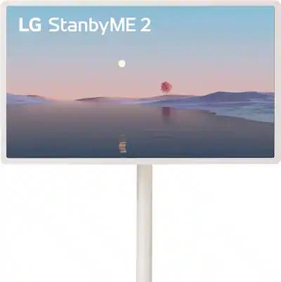LG - StanbyME 2 - 27” Class LED QHD Smart webOS Portable and Detachable Touch Screen with Full Swivel Rotation (2025)