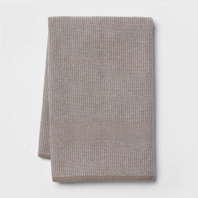 Cotton Kitchen Towel Brown - Threshold™
