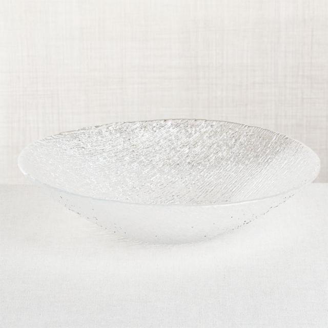 Berkeley Pressed Glass Serving Bowl